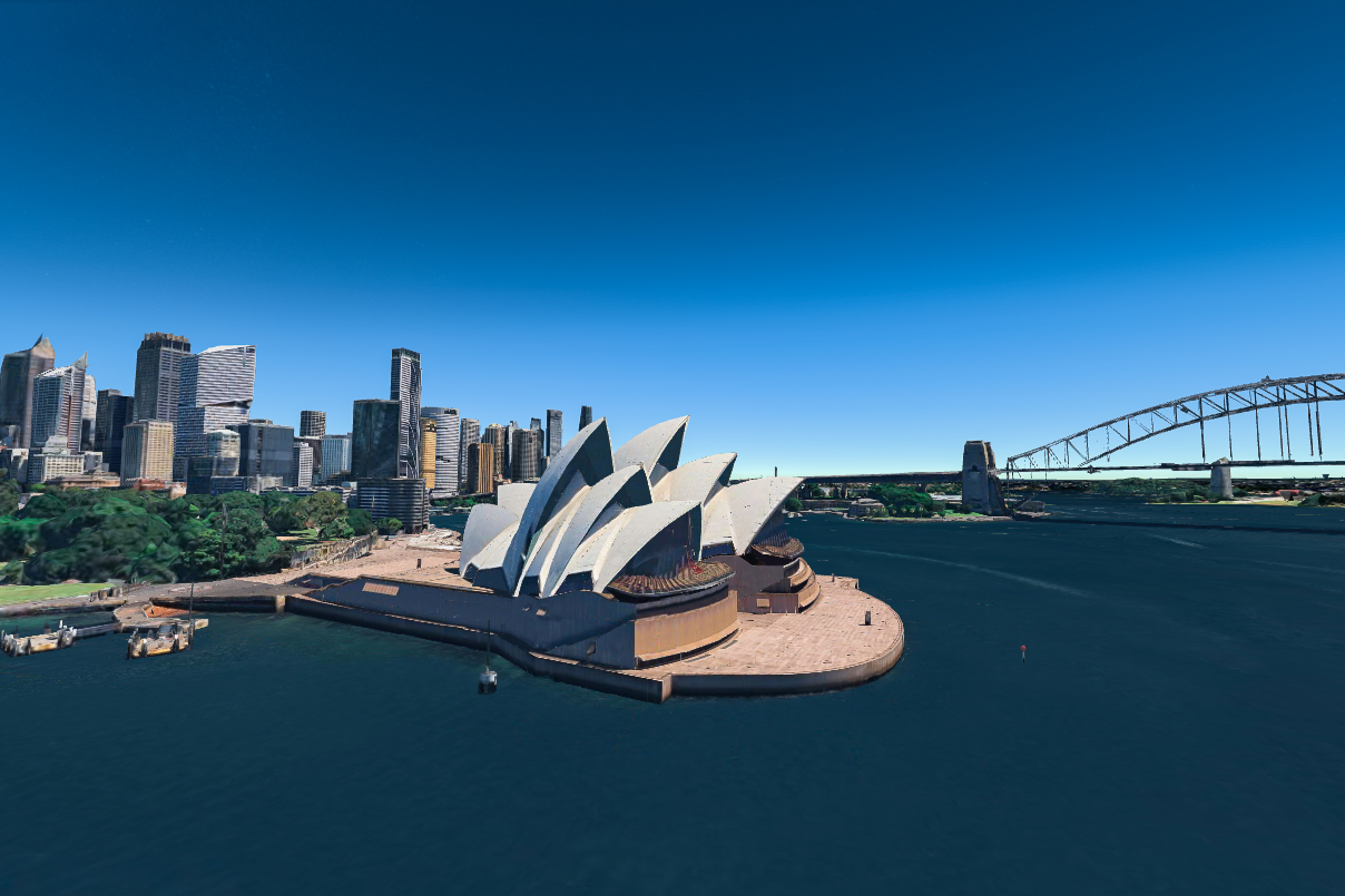 シドニー・オペラハウスのフライトイメージ